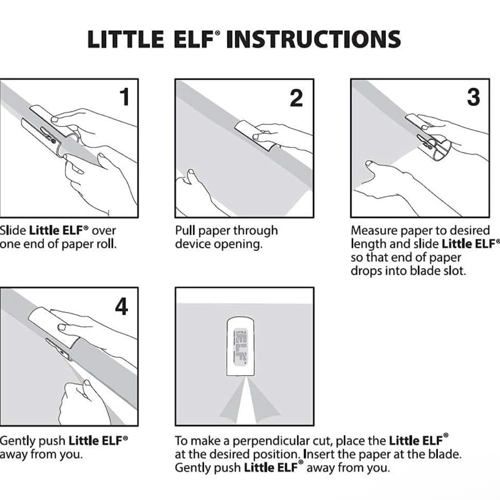 Little ELF Wrapping Paper Cutter - Picture 7 of 7